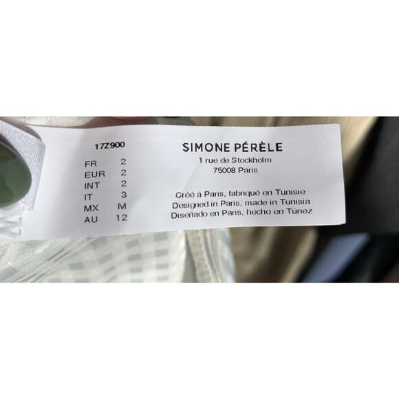 Simone Perele Women's Size 2 FR Augustine Ivory Lacey Top Racer Back Lingerie - Picture 10 of 12